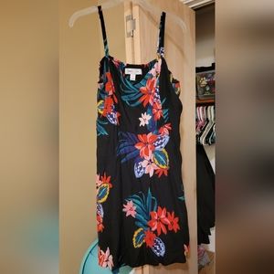 3/$10 Tropical A-Line Cami Dress